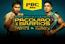 Barrios vs Pacquiao Live 7/19/25 - 19th July 2025