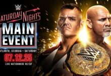 WWE Saturday Nights Main Event Live 12th July 2025 - 7/12/25
